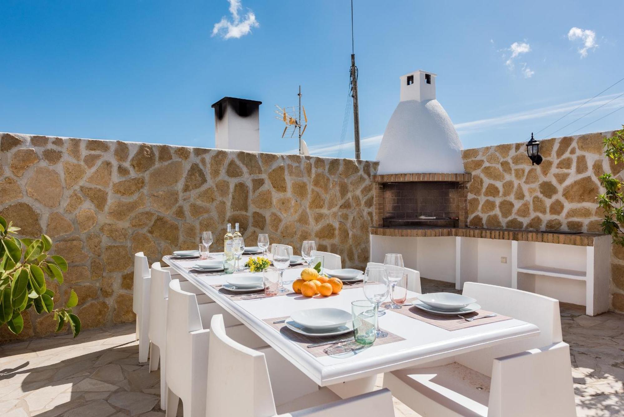 Authentieke Finca, Nabij Het Strand En Restaurants Villa Санта Еулалия дел Рио Екстериор снимка